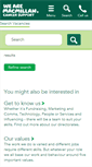 Mobile Screenshot of jobs.macmillan.org.uk