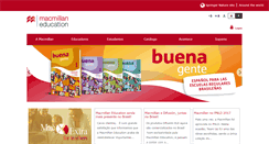Desktop Screenshot of macmillan.com.br
